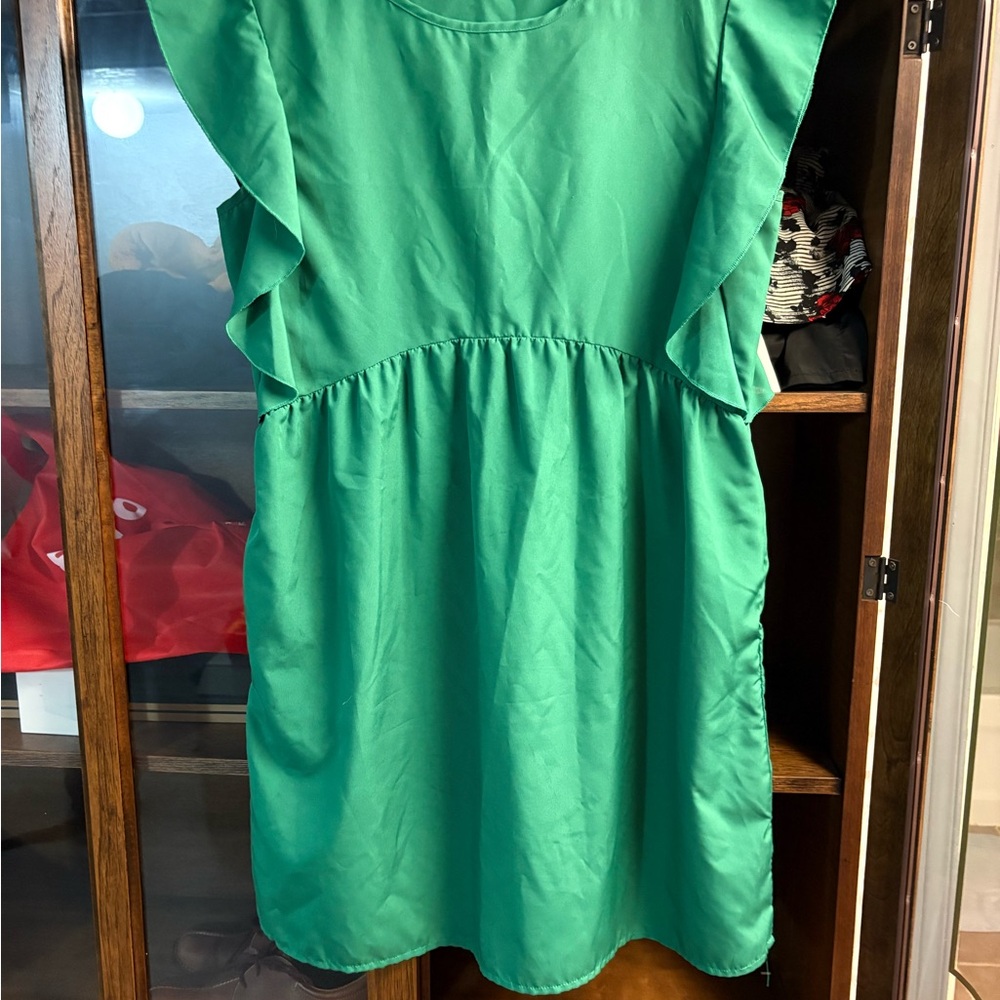 Green  Dress